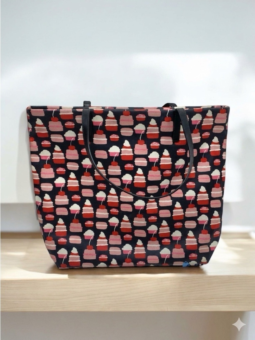 Kate Spade New York Take the Cake Coated Canvas Tote Bag